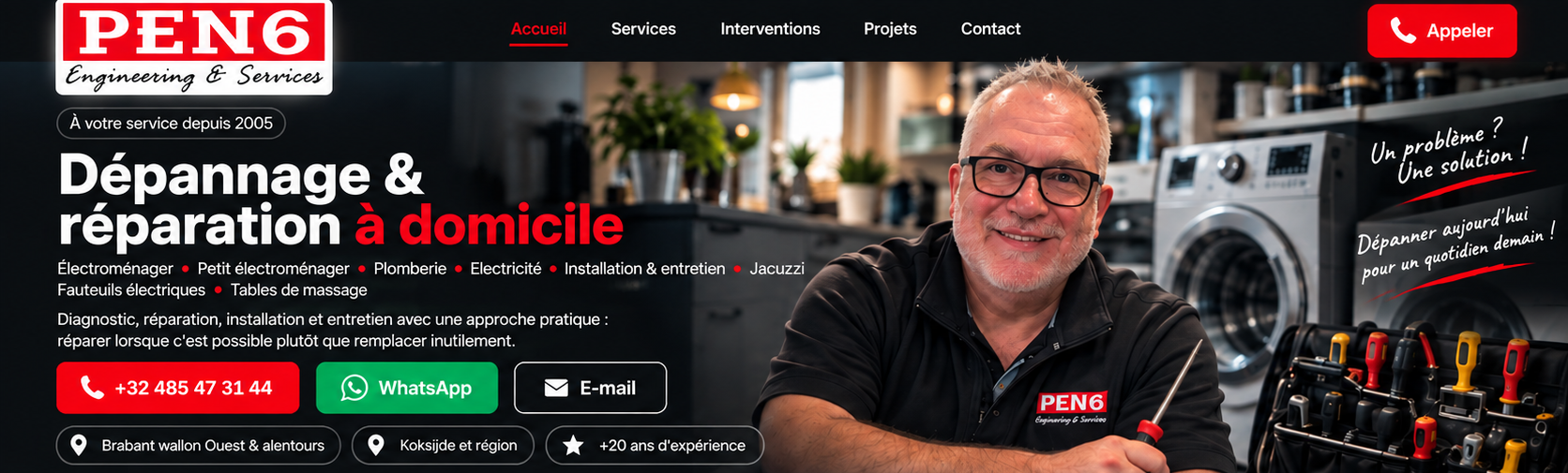 PEN6 Engineering & Services - dépannage et réparation à domicile